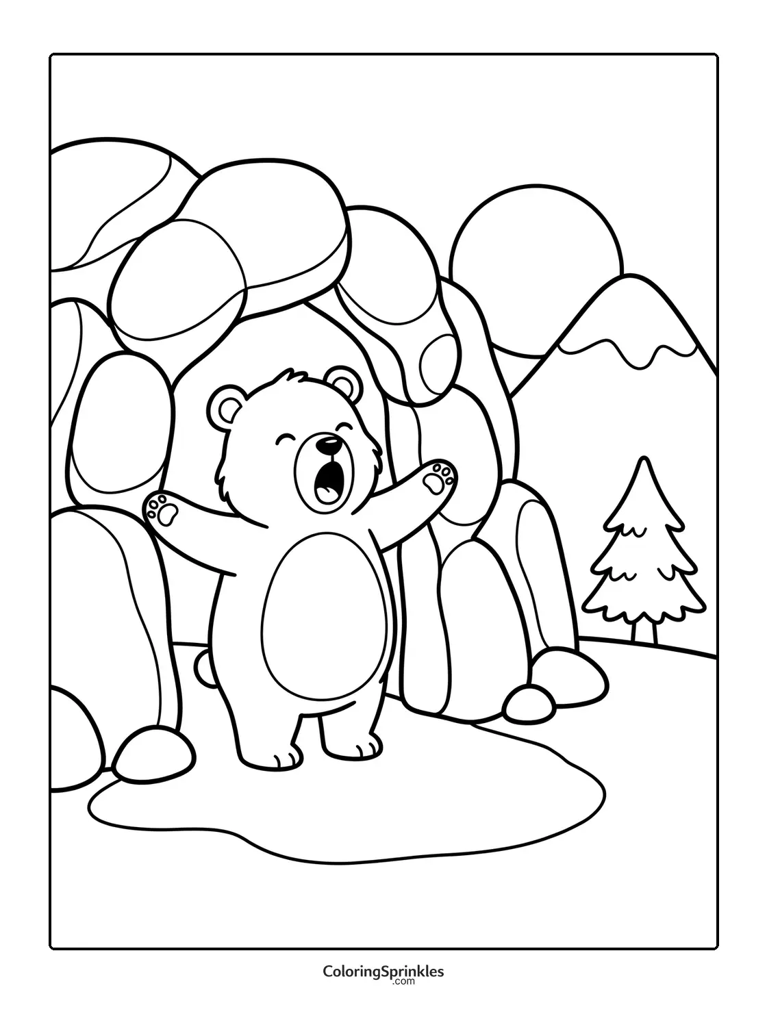 Bear Coloring Pages