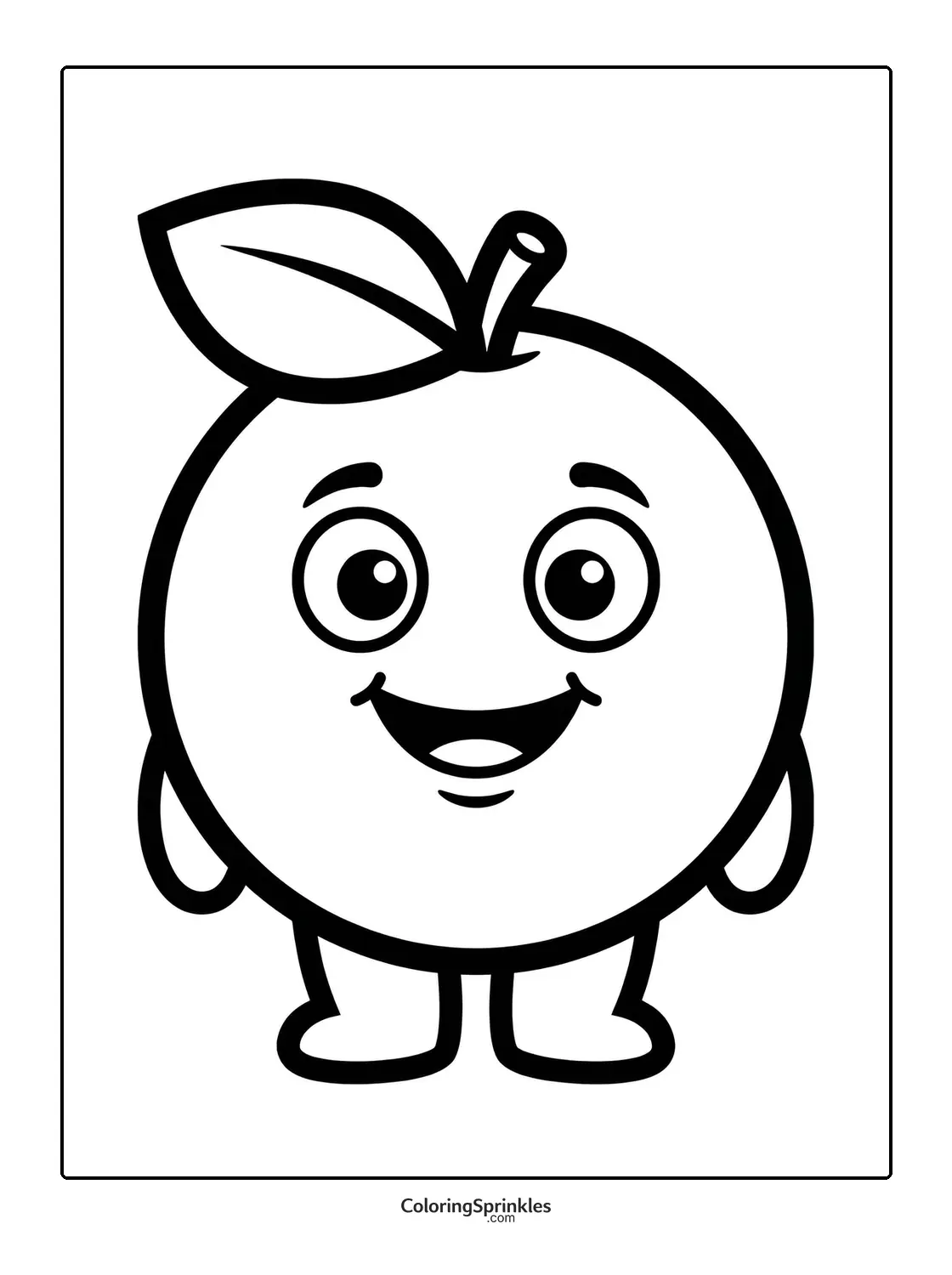 Orange Coloring Pages 37 Free Printable PDFs 