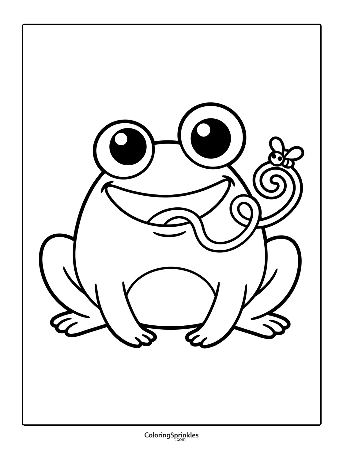 Frog Coloring Pages