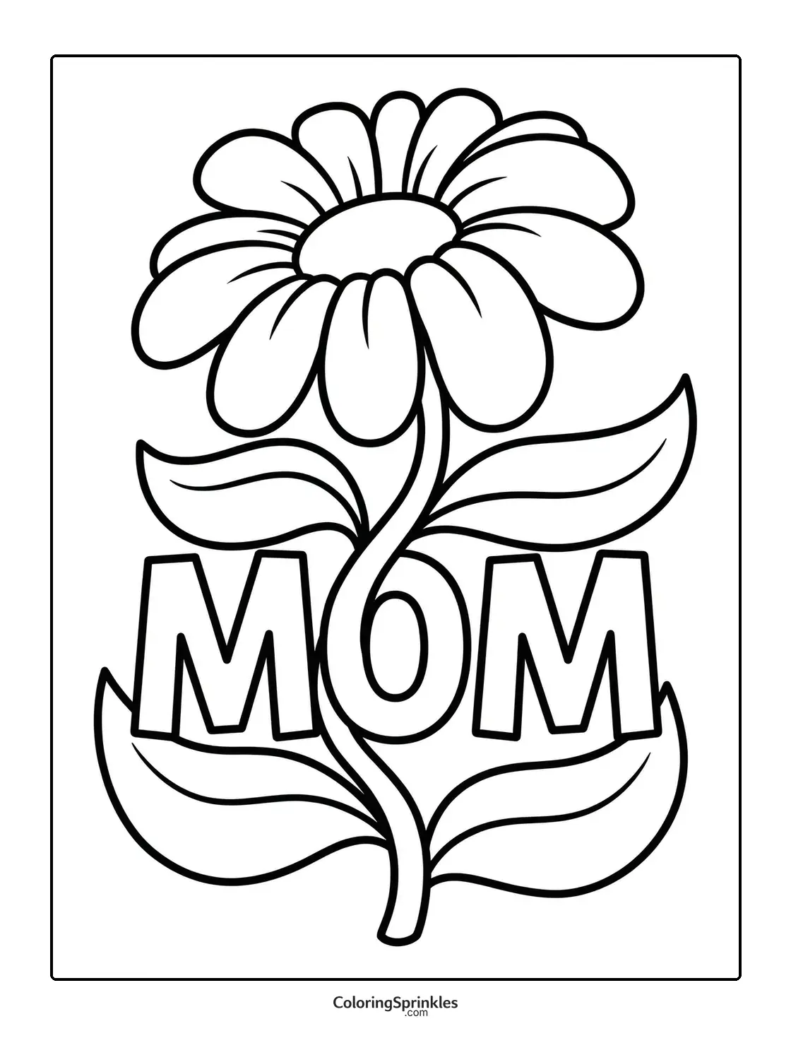 30 Free Printable Mothers Day Coloring Pages