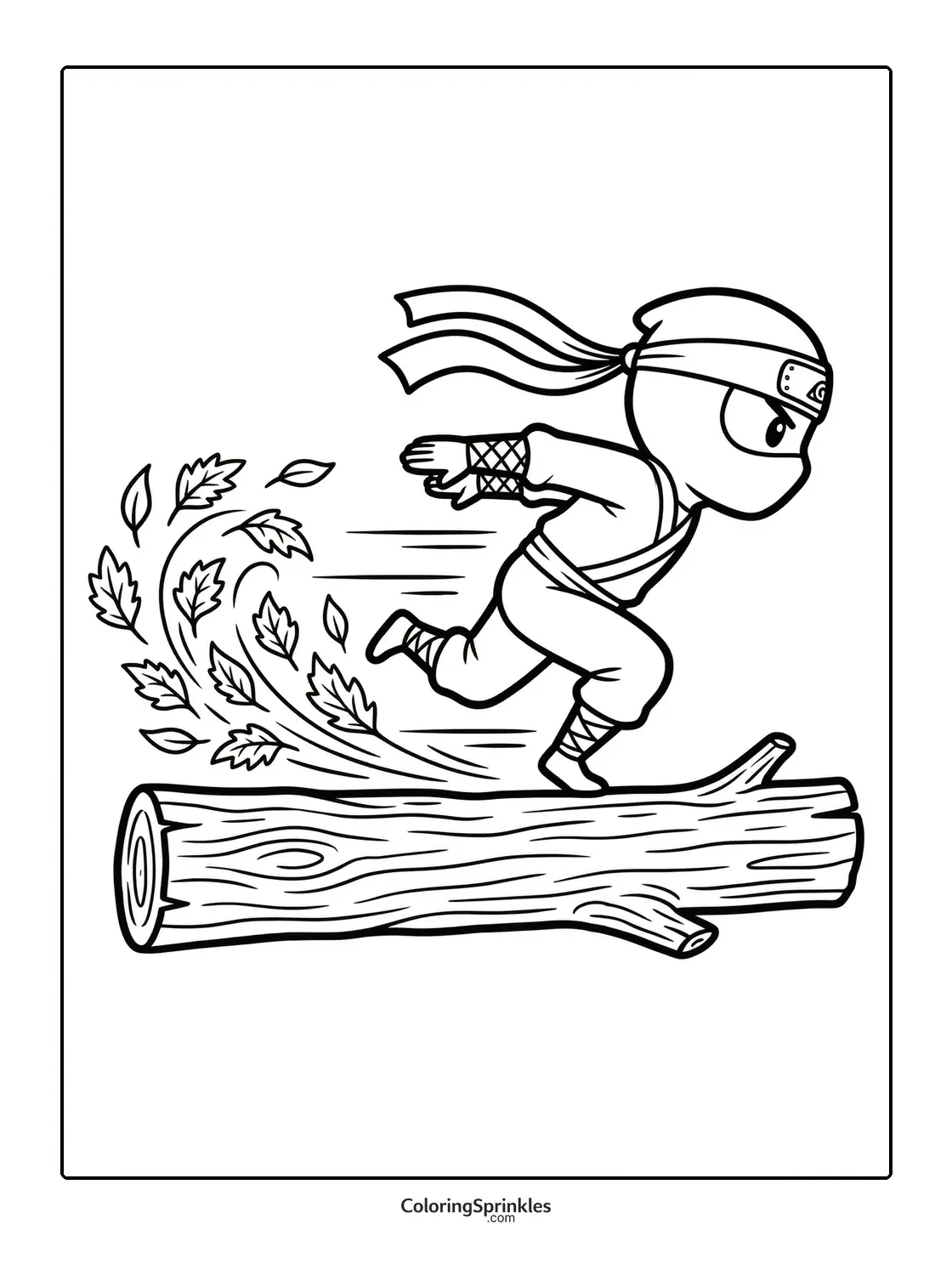 Ninja Coloring Pages