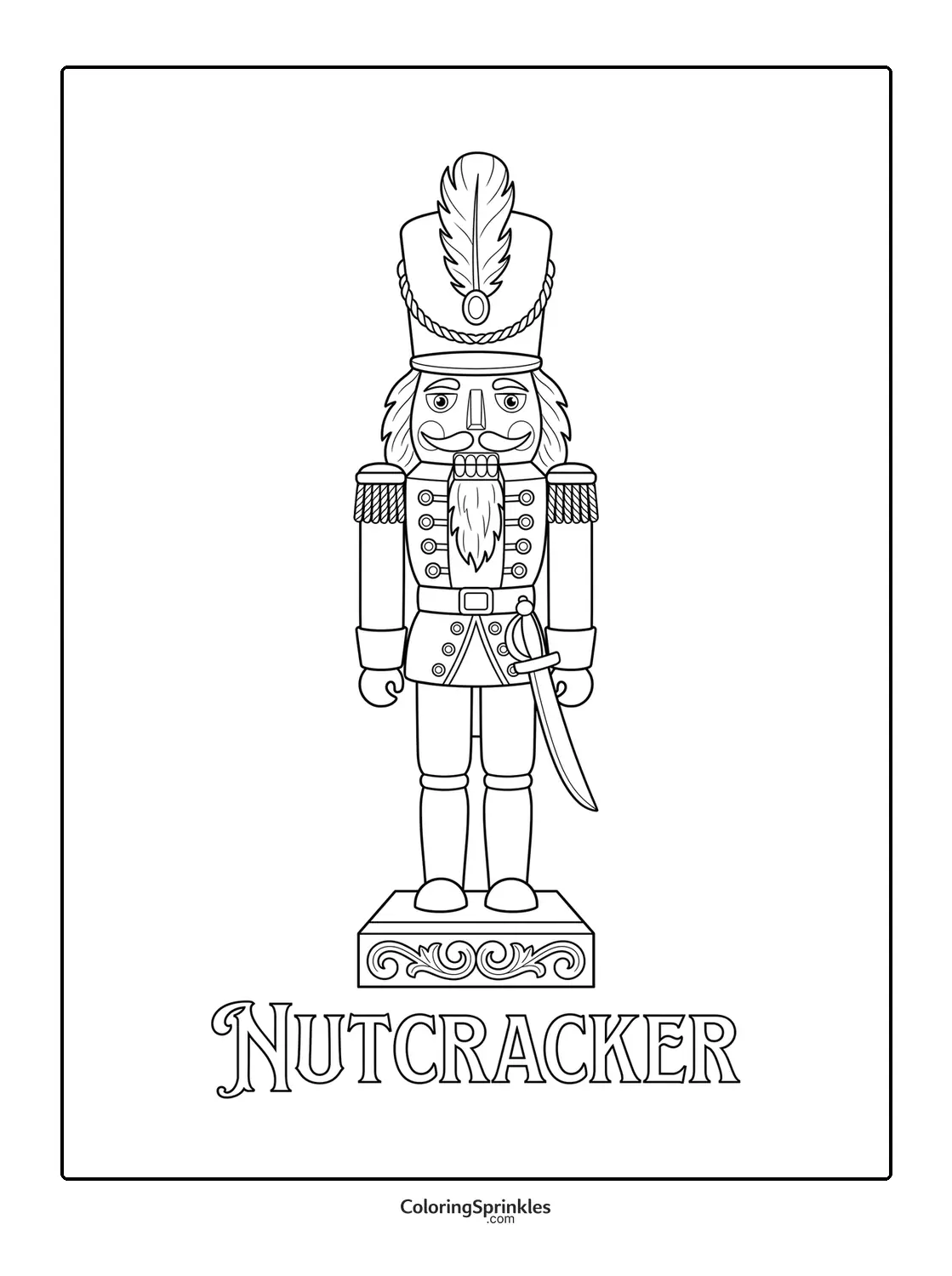 Nutcracker Coloring Pages