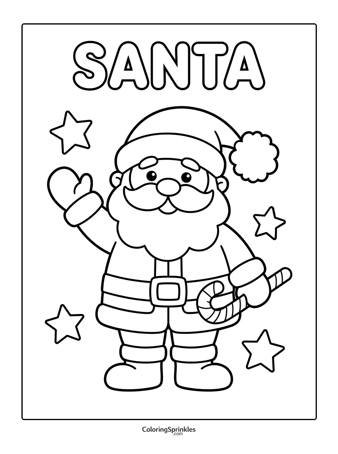 Santa Claus Coloring Pages